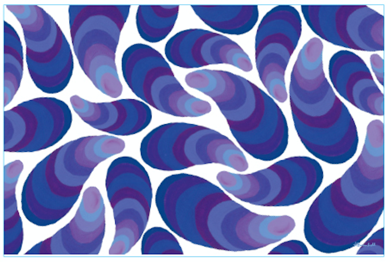 Purple Mussels Placemat