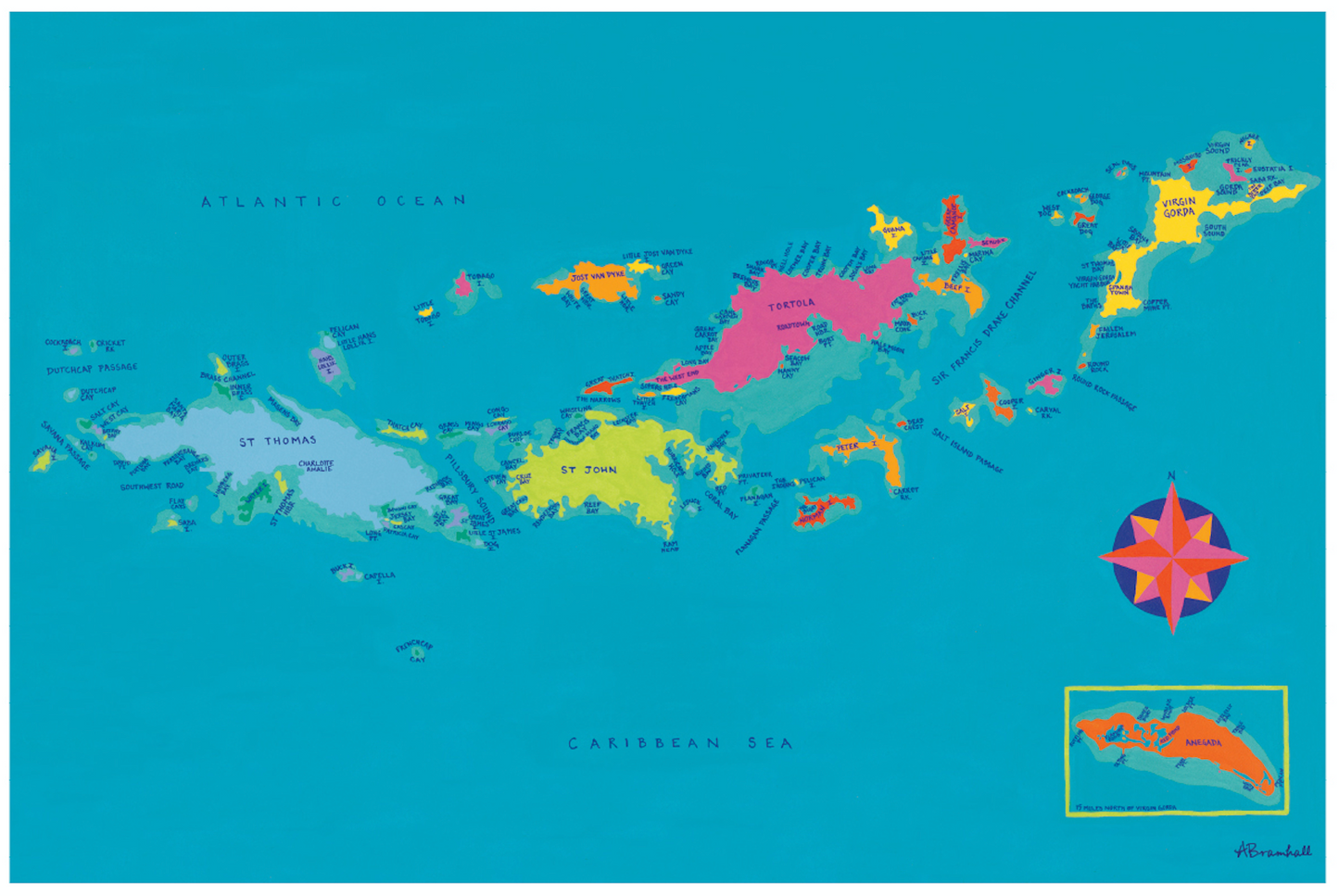 The Virgin Islands Placemat