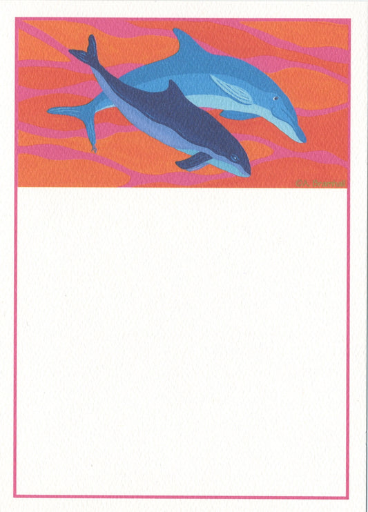 Dolphin & Porpoise 6 Note Cards