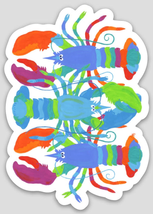 Summer Lobsters Sticker